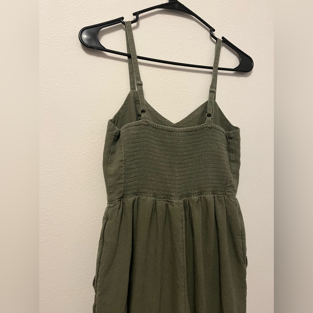 Old Navy Olive Green Jumpsuit - Picture 5 of 8